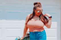 12. orange summer top